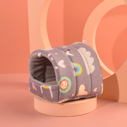 Premium Cotton Hamster Nest - Cozy Sleeping Den for Small Pets