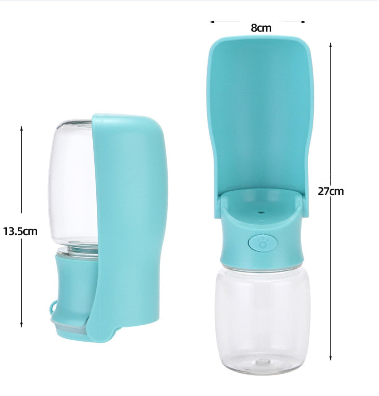 Portable Dog Water Bottle - Leak-Proof Travel Dispenser for Dogs