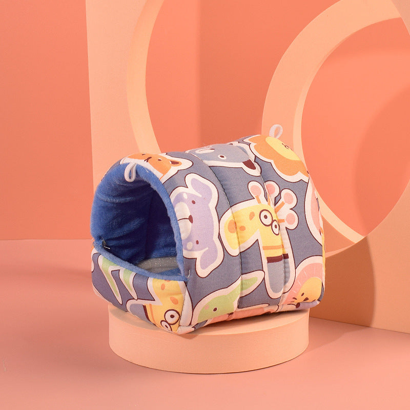 Premium Cotton Hamster Nest - Cozy Sleeping Den for Small Pets