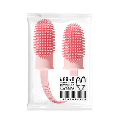 Professional Pet Finger Toothbrush Set - Easy Dental Care for Dogs & Cats